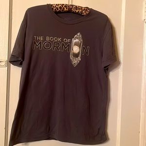 BOOK OF MORMON Official T shirt.Bought at theater on Broadway worn once. Cleaned
